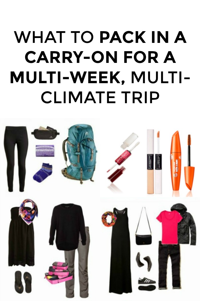 Trying to pack in a carry-on for a multi-week trip? Looking for packing tips for a long trip? You're in the right place! I've packed in a carry-on for five-country, six-week trips, click through for my packing list! Trying to pack in a carry-on for a multi-week trip? Looking for packing tips for a long trip? You're in the right place! I've packed in a carry-on for five-country, six-week trips, click through for my packing list!