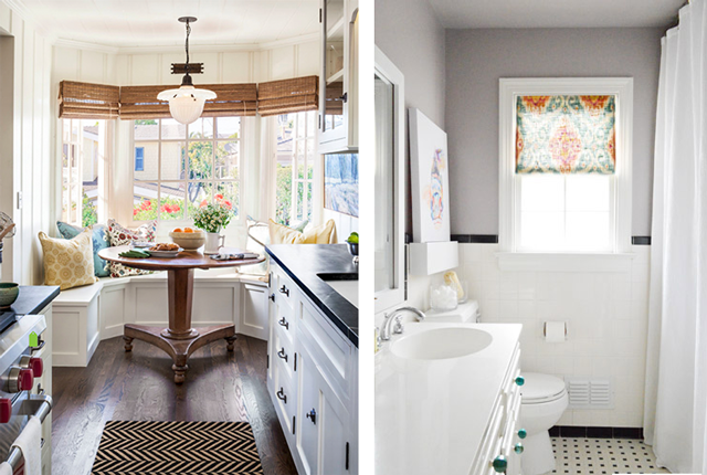 How To DIY Cheap, Classy Looking Window Treatments // yesandyes.org How To DIY Cheap, Classy Looking Window Treatments // yesandyes.org