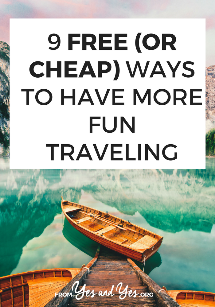 Budget travel doesn't have to be boring and saving money while you travel doesn't have to suck! Tap through for 9 free or cheap travel ideas you can use in any destination! #traveltips #budgettravel #cheaptravel #travelonashoestring Budget travel doesn't have to be boring and saving money while you travel doesn't have to suck! Tap through for 9 free or cheap travel ideas you can use in any destination! #traveltips #budgettravel #cheaptravel #travelonashoestring